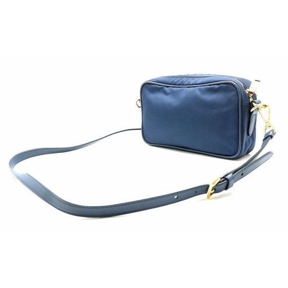 Prada Blue Shoulder Blue Nylon Bag - Picture 1 of 9